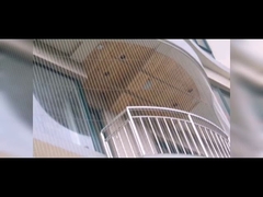 बच्चों के लिए बालकनी खिड़की के लिए अदृश्य सुरक्षा ग्रिल के लिए महान सुरक्षा सुरक्षा के लिए कारखाना