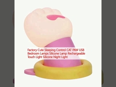 कारखाने प्यारा नींद नियंत्रण CAT PAW यूएसबी बेडरूम लैंप