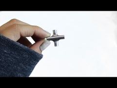 एक करीब से देखें: हार्डी मटेरियल स्टेनलेस स्टील एल्यूमिनियम टी ट्रैक चैनल जिसकी मोटाई 1.0 मिमी है