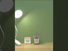 आधुनिक एलईडी डेस्क लैंप रिचार्जेबल नेत्र सुरक्षा लाइट