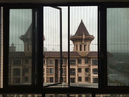 100 किलोग्राम क्षमता के साथ अनब्लॉक व्यू बालकनी ग्रिल्स बालकनी अदृश्य ग्रिल्स