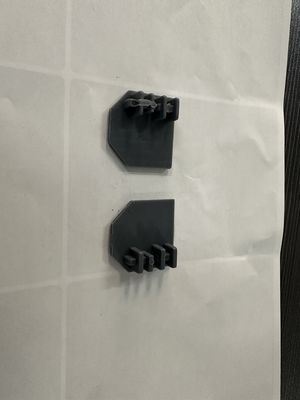Suitable For Indoor And Outdoor Grilling Invisible Grill Accessories Aluminum Track End Cap Model Type 20mm Durable Components