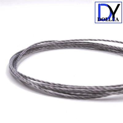 बी सुरक्षा रेटिंग और 5 सेमी तार दूरी के साथ 6 मीटर लंबी खिड़की अदृश्य ग्रिड