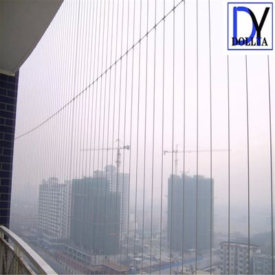 आसान आग से बचने के लिए 5 सेमी वायर दूरी गैप के साथ 316 स्टेनलेस स्टील अदृश्य ग्रिल