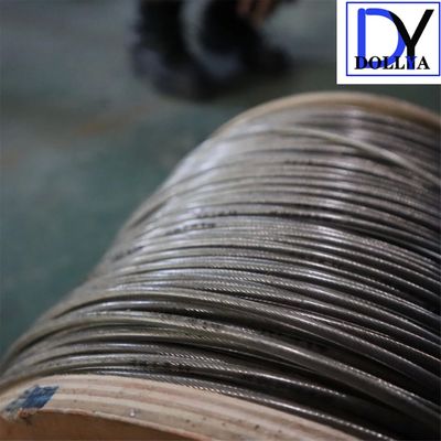 316 ग्रेड स्टेनलेस स्टील बालकनी अदृश्य ग्रिड 6 मीटर की लंबाई और 5 सेमी की खाई के साथ सुरक्षा के लिए