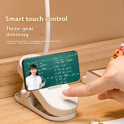 कार्यालय डेस्क, अध्ययन डेस्क, बेडरूम बेडसाइड टेबल लैंप 3-वे डिममेबल टच लैंप यूएसबी-सी चार्जिंग पोर्ट और एसी सॉकेट के साथ