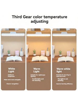 एलईडी रिचार्जेबल आधुनिक डेस्क लैंप बहुआयामी चुंबकीय रीडिंग लाइट टच एंड रिमोट कंट्रोल डिमिंग कैबिनेट/वार्डरोब लाइट