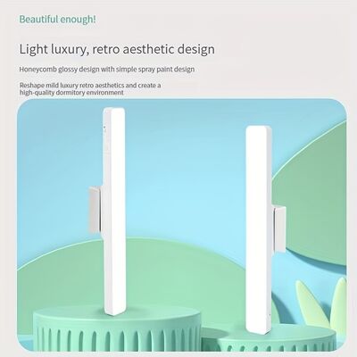 3500-6500K रंग तापमान एलईडी टेबल लैंप जिसमें रेटेड वोल्टेज 5V 1A आदर्श है