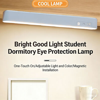 स्लीपर लाइट मैग्नेटिक लैंप, जिसमें टच सेंसर स्विच शामिल है, शांत और नरम प्रकाश वातावरण के लिए एक टुकड़ा