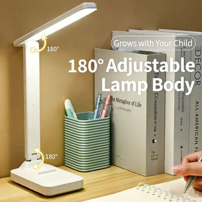 CE FCC Certified Magnetic Table Lamp With Up To 8 Hours Usage Time For Office Study And Home Lighting Needs