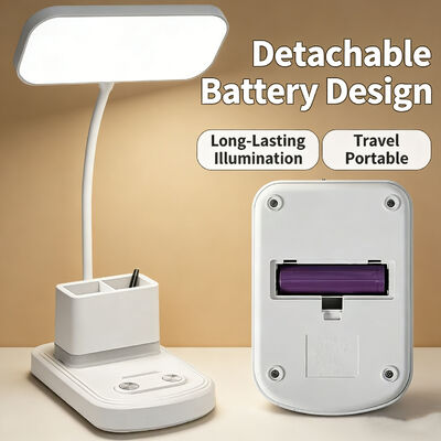 बच्चों के लिए एलईडी रीडिंग लाइट के साथ लोकप्रिय आधुनिक डिजाइन टेबल डेस्क लैंप छात्र कार्यालय कर्मचारी थोक