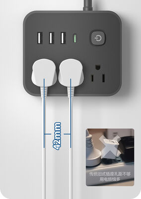 पोर्टेबल पावर सॉकेट इनपुट वोल्टेज 100240V AC स्टैंडर्ड