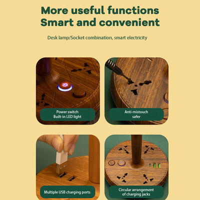 यूएसबी चार्जिंग पोर्ट के साथ डेस्क लैंप पैकेज होम ऑफिस