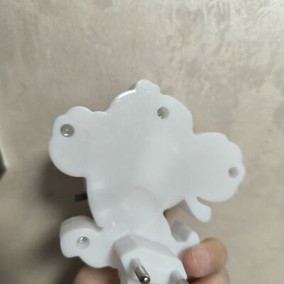 110-240V प्लग इन नाइट लैंप प्यारा कॉम्पैक्ट नाइट लाइट बेडरूम हॉल और नर्सरी