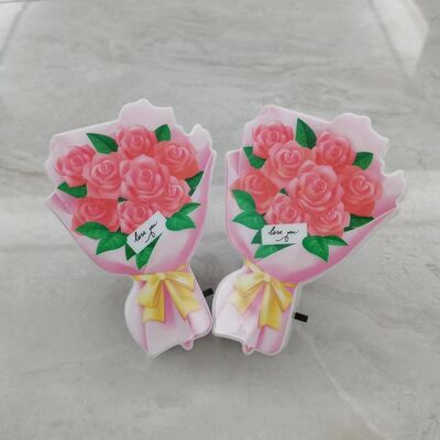 इनडोर प्लग इन नाइट लाइट लैंप ऑन ऑफ स्विच के साथ बेडरूम हॉल और रसोई में रात की रोशनी के लिए एकदम सही