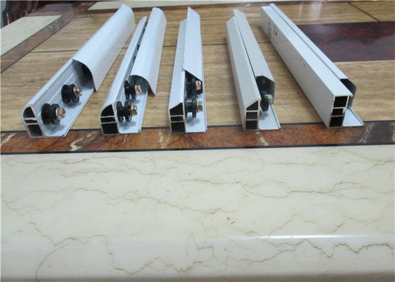 अदृश्य सुरक्षा जंगला के लिए हार्ड लाइन सुरक्षा एल्यूमीनियम रेल ट्रैक