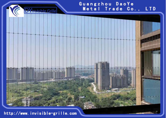 हार्डी स्टेनलेस स्टील 1.5 मिमी बालकनी अदृश्य जंगला