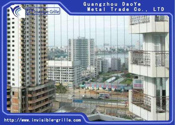 अदृश्य जंगला स्थापित सीढ़ी रेलिंग स्विमिंग पूल सुरक्षा रेलिंग बाड़ के रूप में