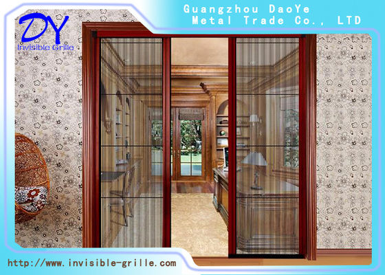 रोलर कीट वापस लेने योग्य अदृश्य स्क्रीन दरवाजा एल्यूमीनियम प्रोफ़ाइल